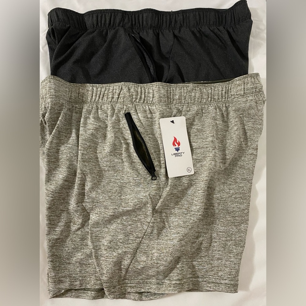 New- Two Liberty Pro Athletic Shorts
 XL
